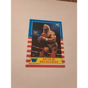 1987 Topps WWF Hulk Hogan Trading Card #3 Vintage Wrestling